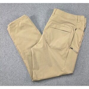 Outdoor‎ Vitals Satu Pants Womens 18 Live Ultralight Flat Front Brown Vented